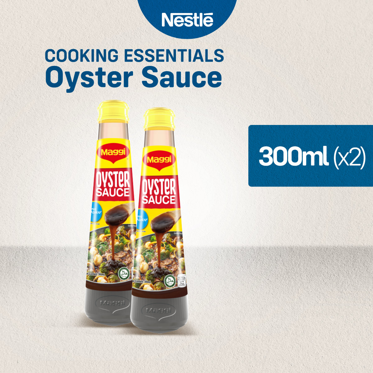 MAGGI Oyster Sauce Bottle 300ml Pack of 2