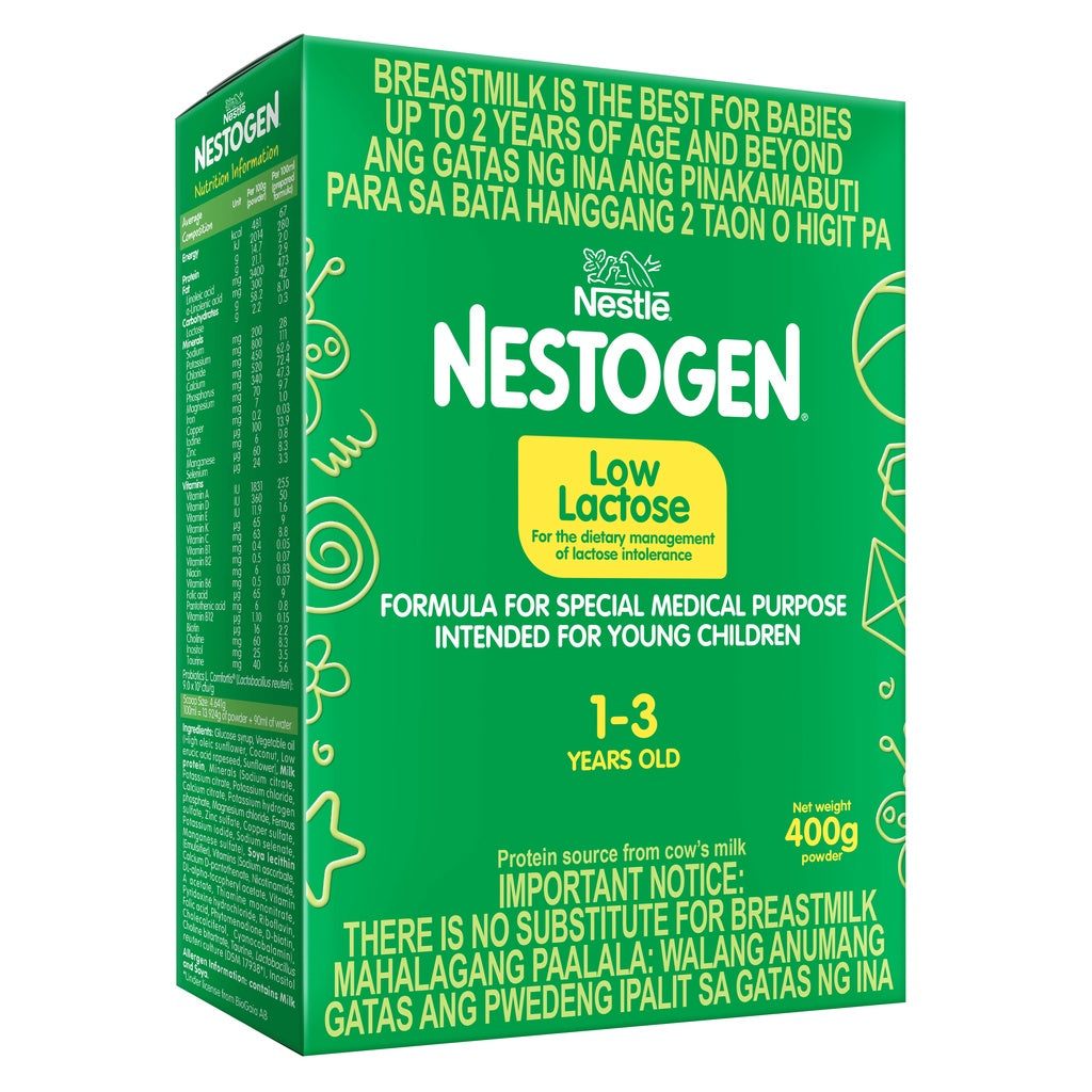 Nestogen Low Lactose Milk Supplement For Children 1 To 3 Years Old 400 nestogen-low-lactose-milk-supplement-for-children-1-to-3-years-old-400