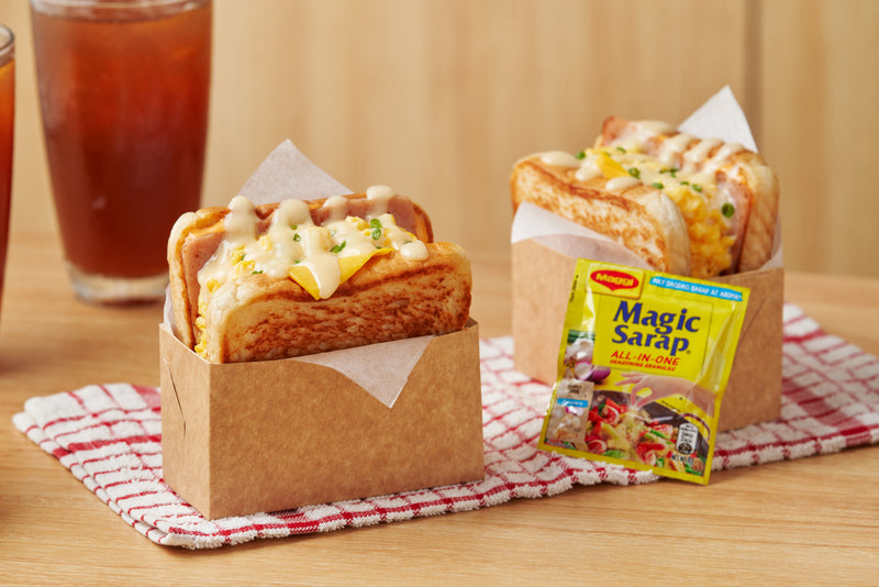 Korean-Style Egg Drop Sandwich