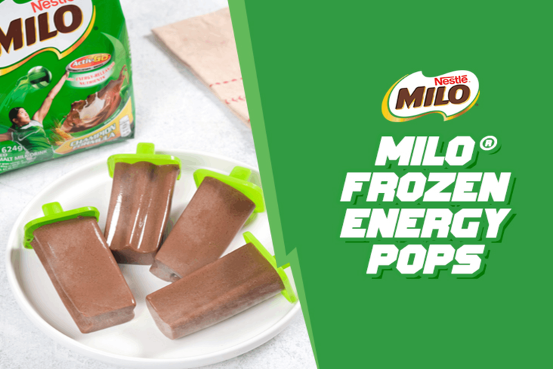 Frozen Milo Energy Pops
