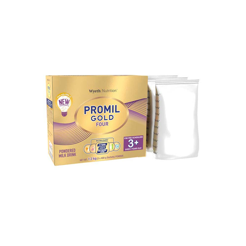 PROMIL GOLD FOUR Powdered Milk Drink for Pre-Schoolers 3 to 5 Years Old 1.2kg