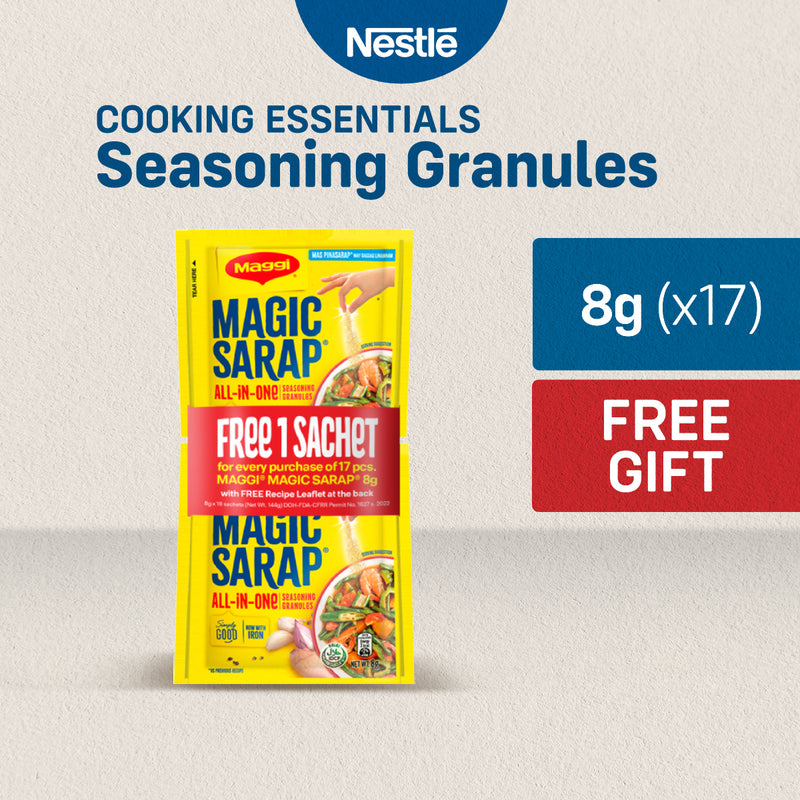 MAGGI Magic Sarap All-In-One Seasoning 8g 17 + 1
