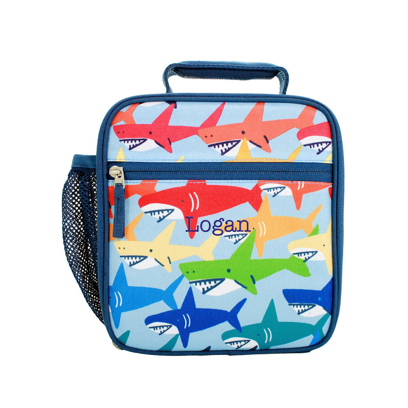 [NOT FOR SALE] Pottery Barn Kids Mackenzie Multi Sharks Lunch Box - NIDO