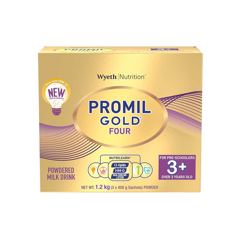 PROMIL GOLD FOUR Powdered Milk Drink for Pre-Schoolers 3 to 5 Years Old 1.2kg