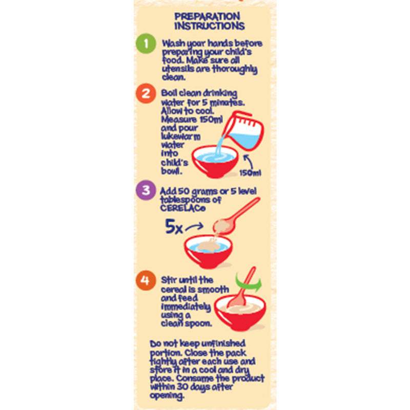 Cerelac Infant Cereal Mixed Fruits & Soya 250g