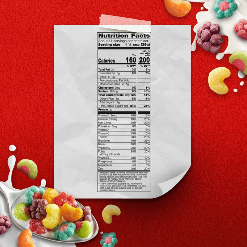 Trix Breakfast Cereal 330g