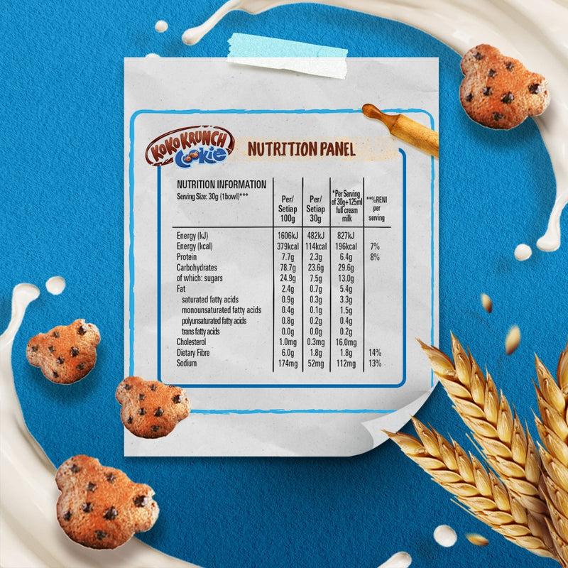 KOKO KRUNCH Cookie Breakfast Cereal 330g - Pack of 2