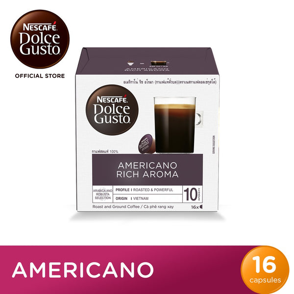 Nescafé Dolce Gusto Americano Coffee Capsules 128g