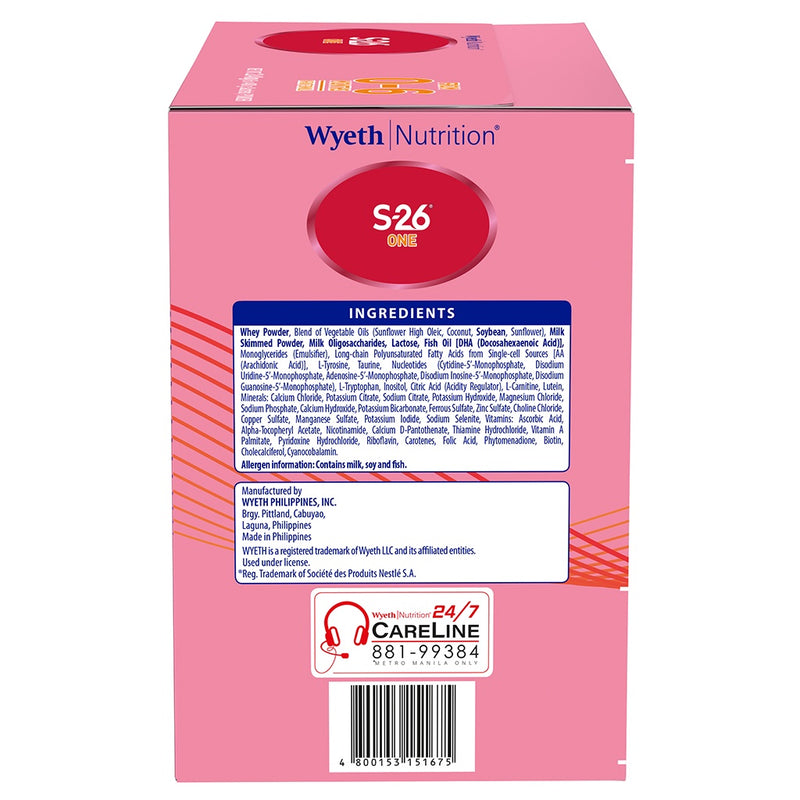 S-26 One Infant Formula for 0 to 6 Months 2.4kg