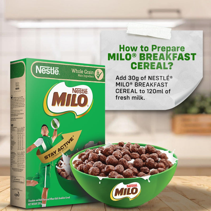 MILO Breakfast Cereal 450g - Pack of 2