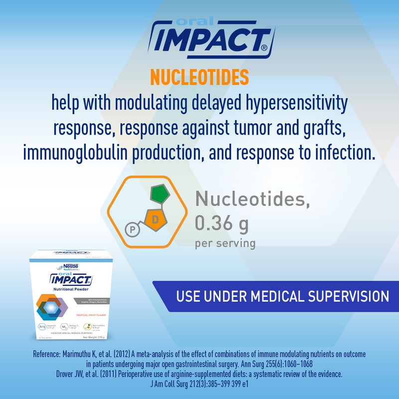 Oral Impact Nutritional Powder 370g