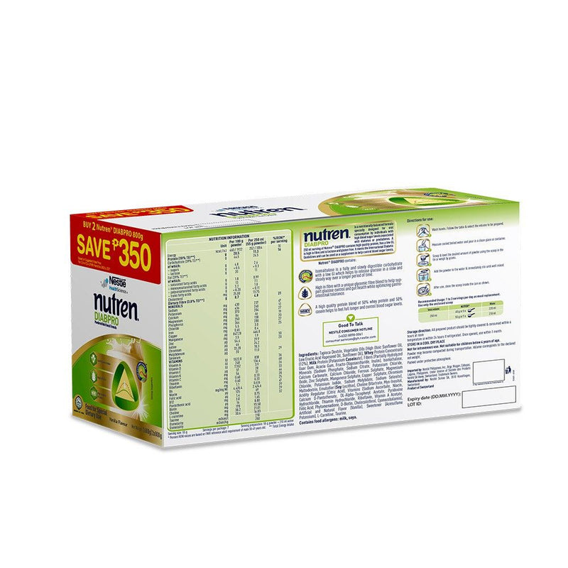 Nutren Diabpro Powdered Nutritional Formula 800g