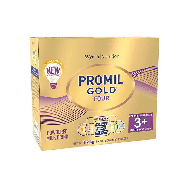 PROMIL GOLD FOUR Powdered Milk Drink for Pre-Schoolers 3 to 5 Years Old 1.2kg