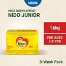 NIDO JUNIOR 1+ Milk Supplement Powder for Children 1-3 Years Old 1.6kg