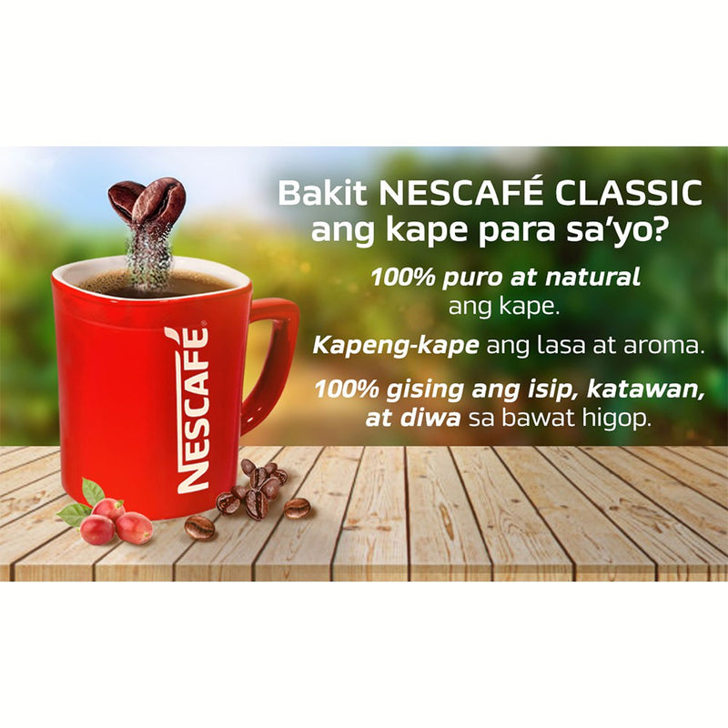 NESCAFE Classic Instant Coffee 46g - Pack of 2