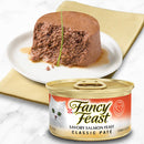 FANCY FEAST Savory Salmon Adult Wet Cat Food - 85g x6