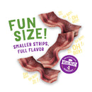 BEGGIN' Littles Dry Dog Treats with Bacon for Adult Dog - 170g x3