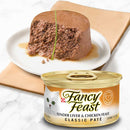 FANCY FEAST Classic Tender Liver & Chicken Adult Wet Cat Food - 85g x6