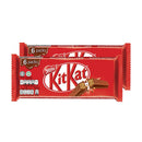 KITKAT 2 Finger Milk Chocolate Bar Flowrap 6-Pack 17g - Pack of 2