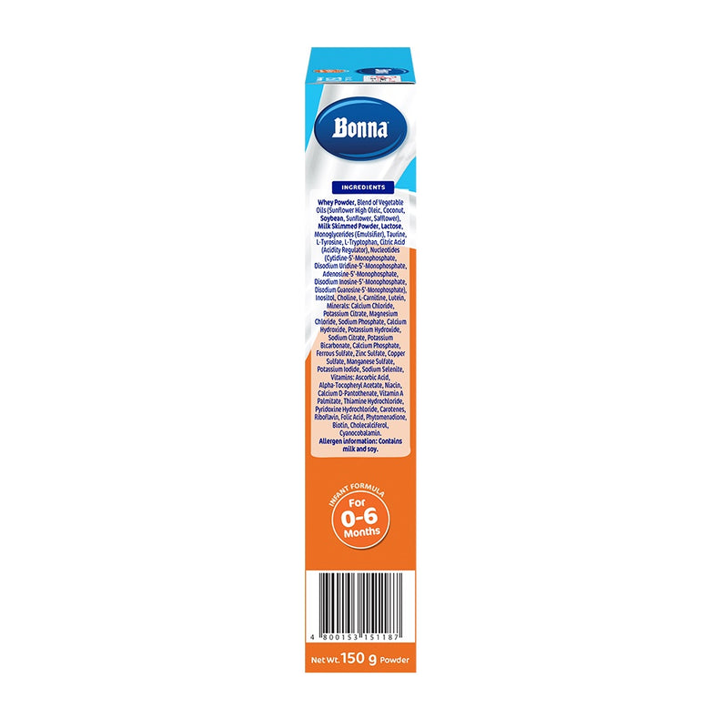 Bonna Stage 1 Infant Formula for 0 to 6 Months 150g