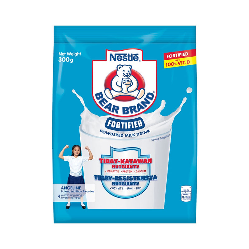 Bear Brand Fortified Powdered Milk Drink 300g