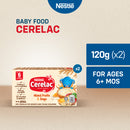 CERELAC Mixed Fruits & Soya Infant Cereal 120g - Pack of 2