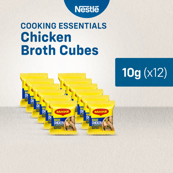 Maggi Magic Chicken All Around Broth Cube 10g - Pack of 12