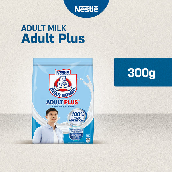 Bear Brand Adult Plus Powdered Milk Drink 300g