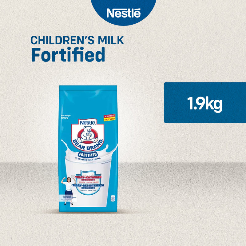 BEAR BRAND Fortified Powdered Milk Drink 1.9kg