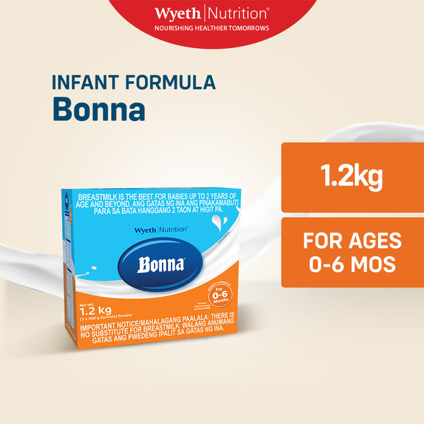 Bonna Stage 1 Infant Formula for 0 to 6 Months 1.2kg