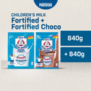 Bear Brand Fortified Powdered Milk Drink 840g and Choco Powdered Milk Drink 840g