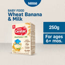 Cerelac Infant Cereal Wheat Banana & Milk 250g
