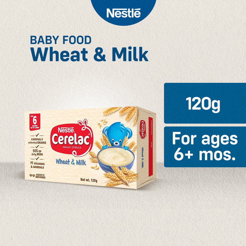 CERELAC Wheat and Milk Infant Cereal 120g