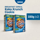 KOKO KRUNCH Cookie Breakfast Cereal 330g - Pack of 2