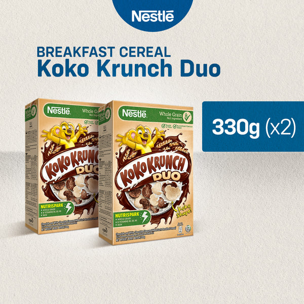 KOKO KRUNCH Duo Breakfast Cereal 330g - Pack of 2