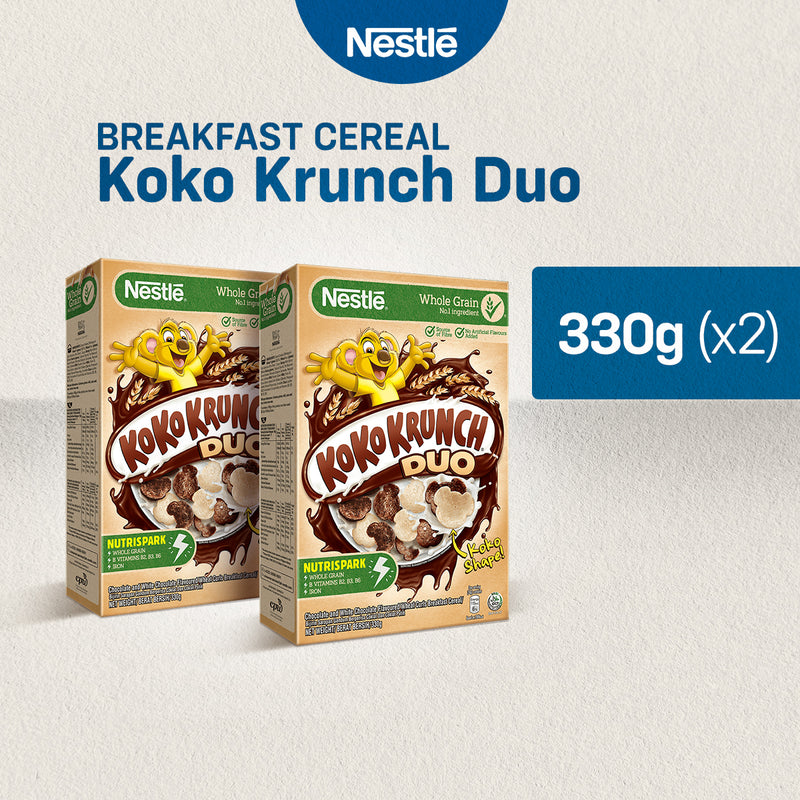 KOKO KRUNCH Duo Breakfast Cereal 330g - Pack of 2