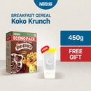 Koko Krunch Chocolate Breakfast Cereal 450g with FREE Koko Krunch Ramadan Canister - Whole Grain, Vitamins & Minerals