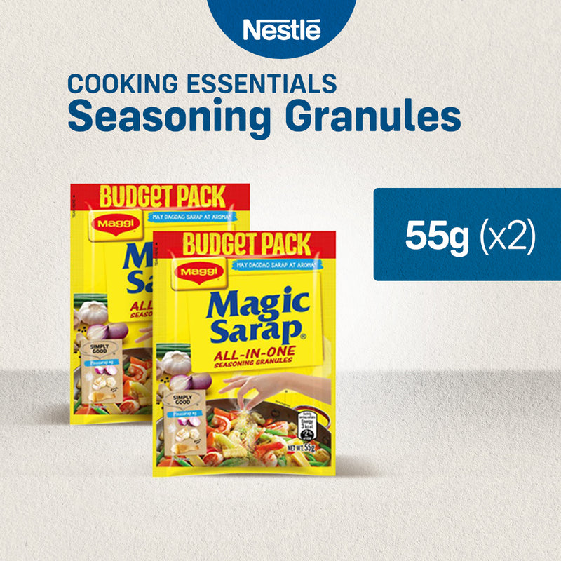 MAGGI Magic Sarap All-In-One Seasoning Granules 55g - Pack of 2