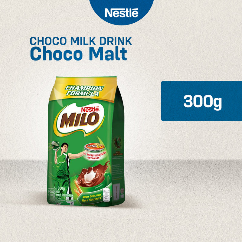 Milo Activ-Go Choco Malt Powdered Milk Drink 300g