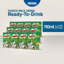 MILO Ready-to-Drink Flavoured Milk 110ml - Pack of 12
