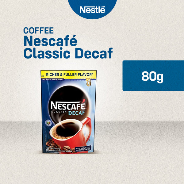 Nescafe Classic Decaf Instant Coffee 80g