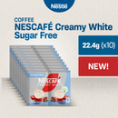 [NEW] NESCAFE Creamy White Twin Pack Sugar Free 22.4g - Pack of 10