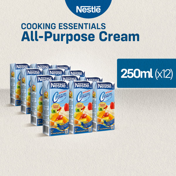 NESTLE All-Purpose Cream 250ml - Pack of 12