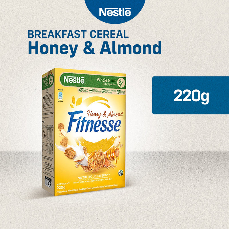 Fitnesse Honey and Almond Breakfast Cereal 220g