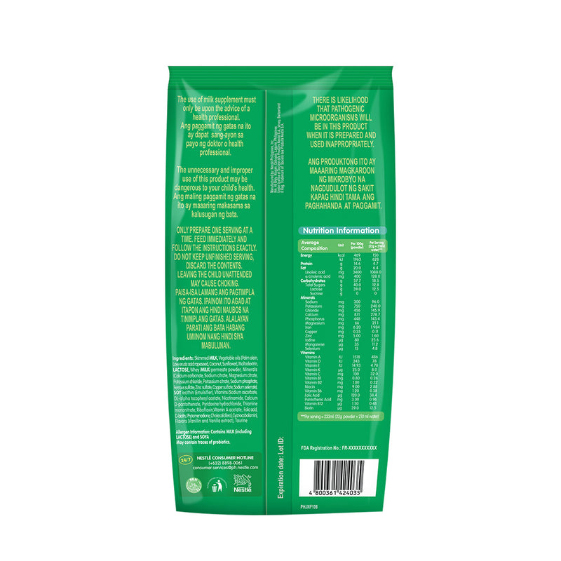 Nestogen Three Milk Supplement for Children 1 to 3 Years 1.3kg