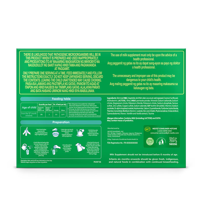Nestogen Three Milk Supplement for Children 1 to 3 Years 2kg