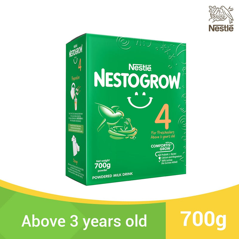 NESTOGROW 4 Powdered Milk for Children Above 3 Years Old 700g