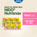 NIDO Nutrisnax Strawberry-Carrot Milk Drink 110ml - Pack of 6