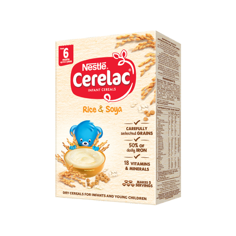 Cerelac Infant Cereal Rice & Soya 250g