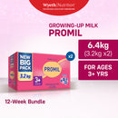 PROMIL Growing-Up Milk For Children Over 3 Years Old 6.4kg (3.2kg x2)